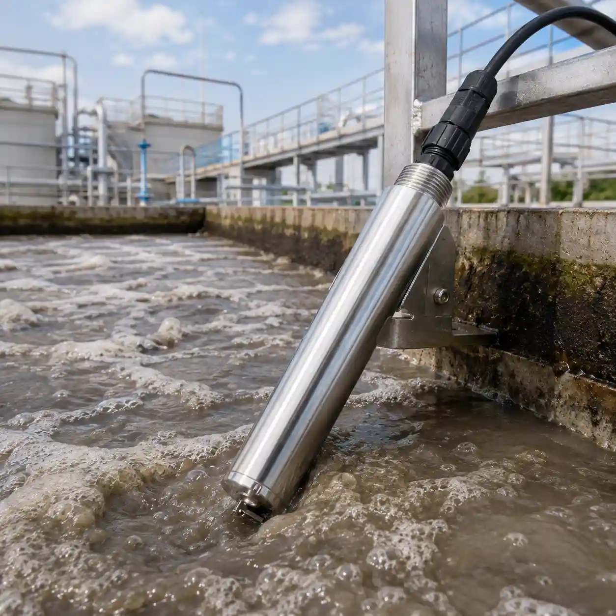 How Online Sludge Concentration Monitoring Improves Wastewater Treatment Process Control