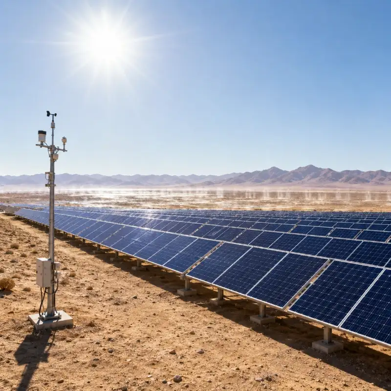 Monitorización de la temperatura de los módulos fotovoltaicos en climas extremos