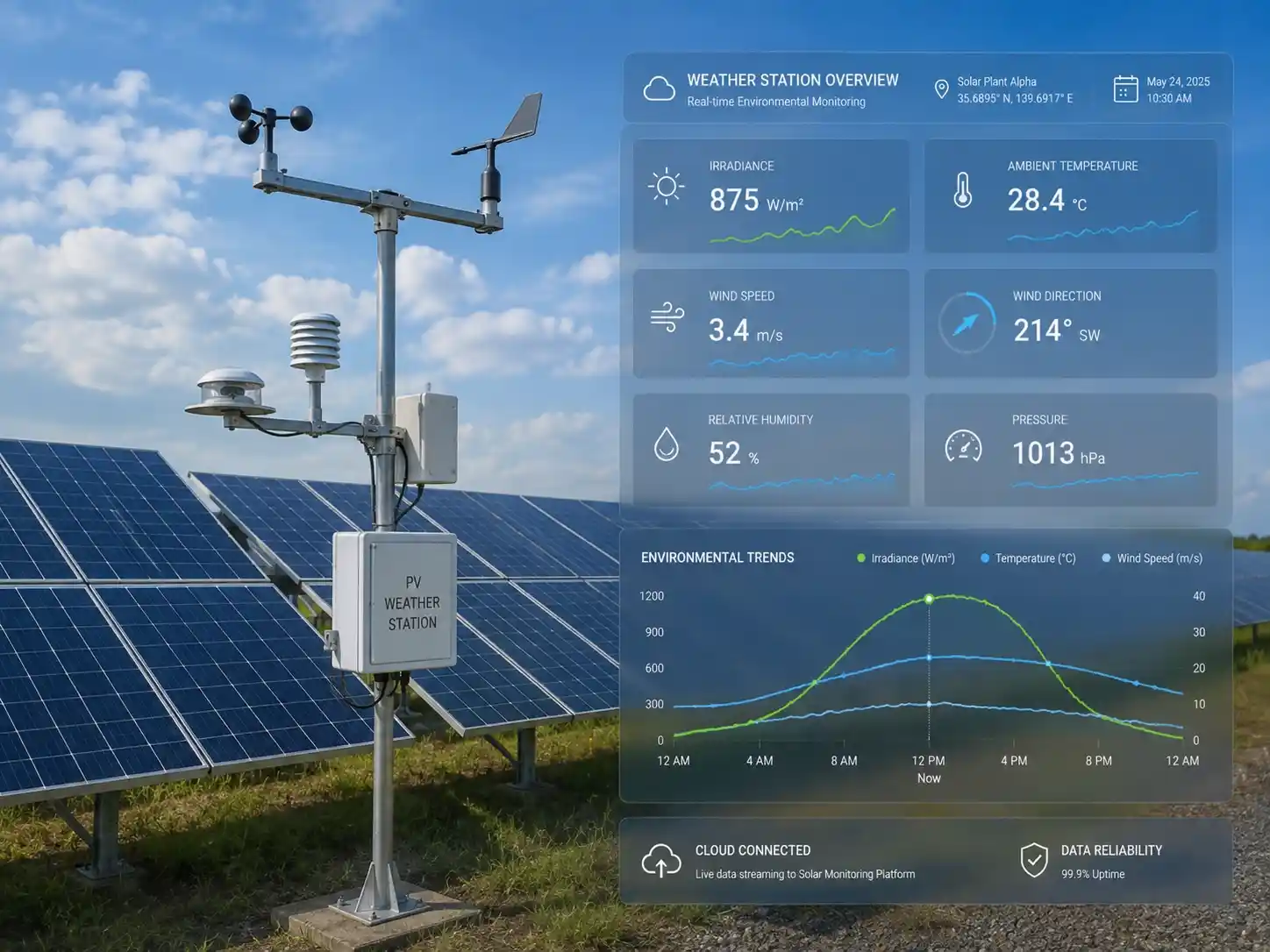 Solar PV Sensors for Smart Power Forecasting: How Sensor Data Improves Solar Energy Management