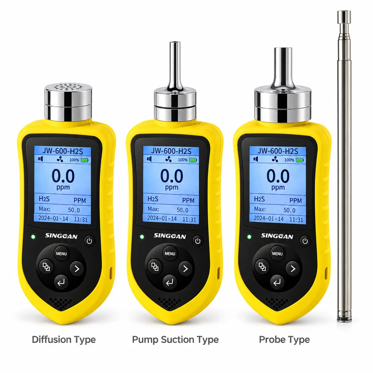 jw-600-h2s-detector-diffusion-pump-probe-types