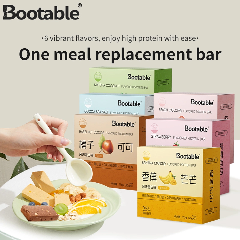 Wholesale 6 flavors of protein bars – fitness and satiety flavor protein bars