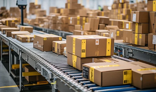 Water-based ink printing, slotting, die-cutting, gluing, and automatic packaging integrated machine.