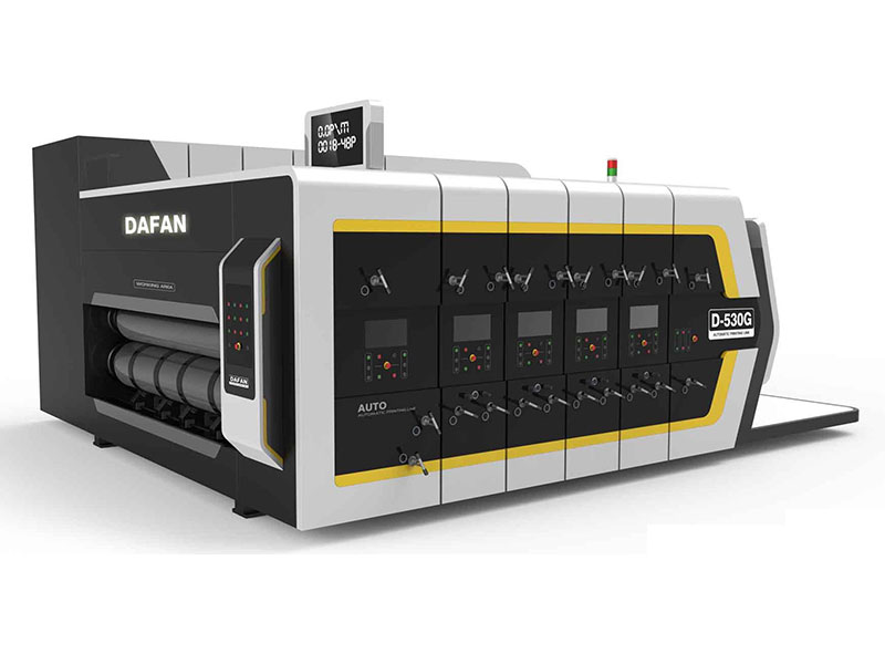 Heavy-duty Carton Printing & Slotting Machine – Test Run