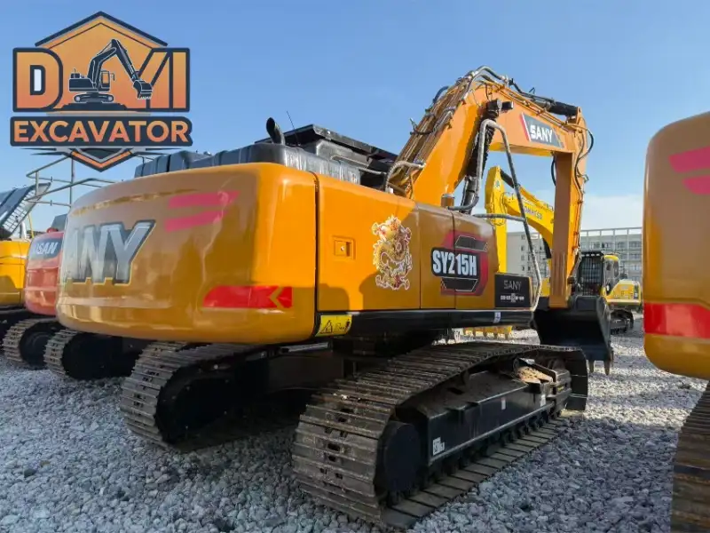 used Sany SY215H excavator factory