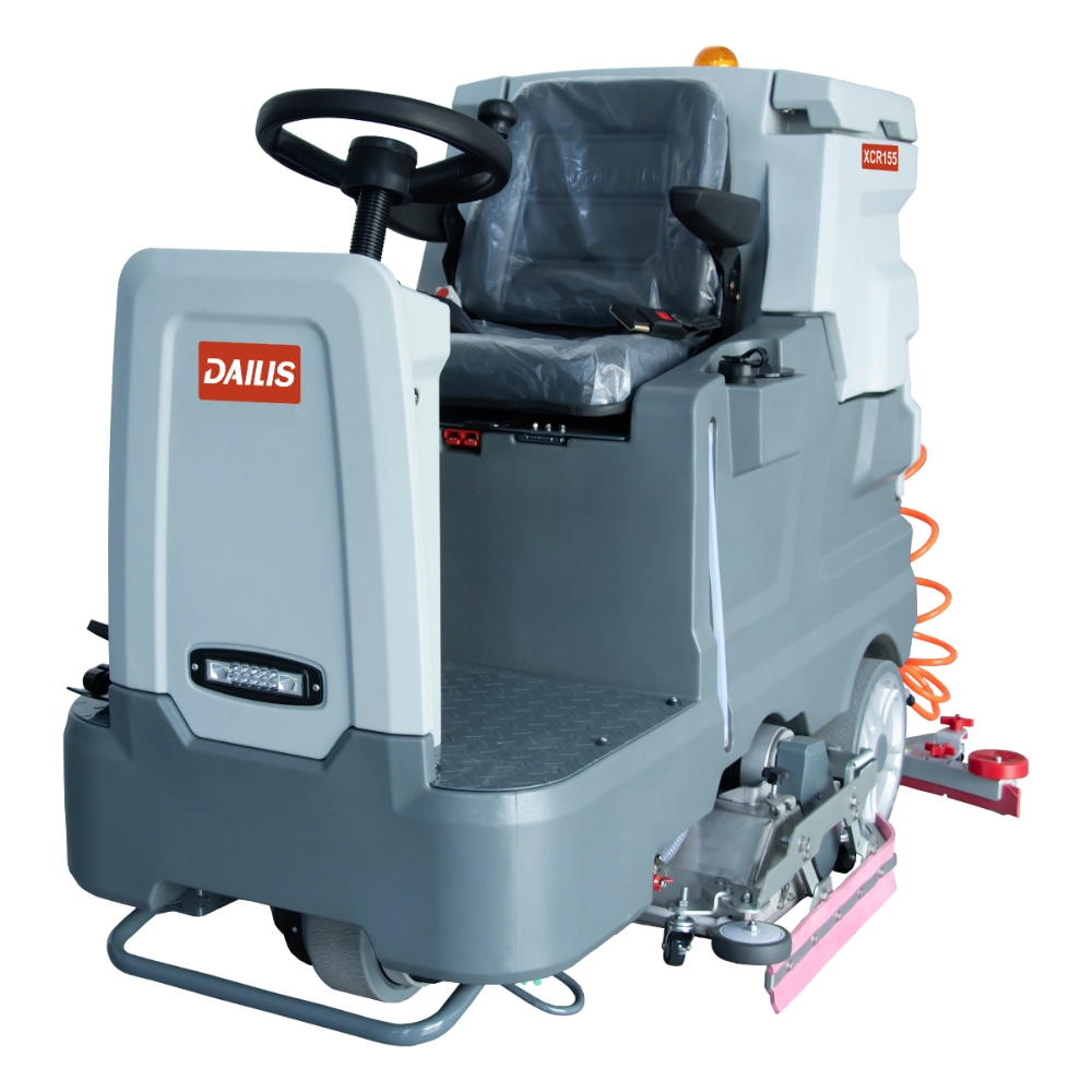 Dailis Ride‑on Scrubber Dryer with 850mm Roller Brush