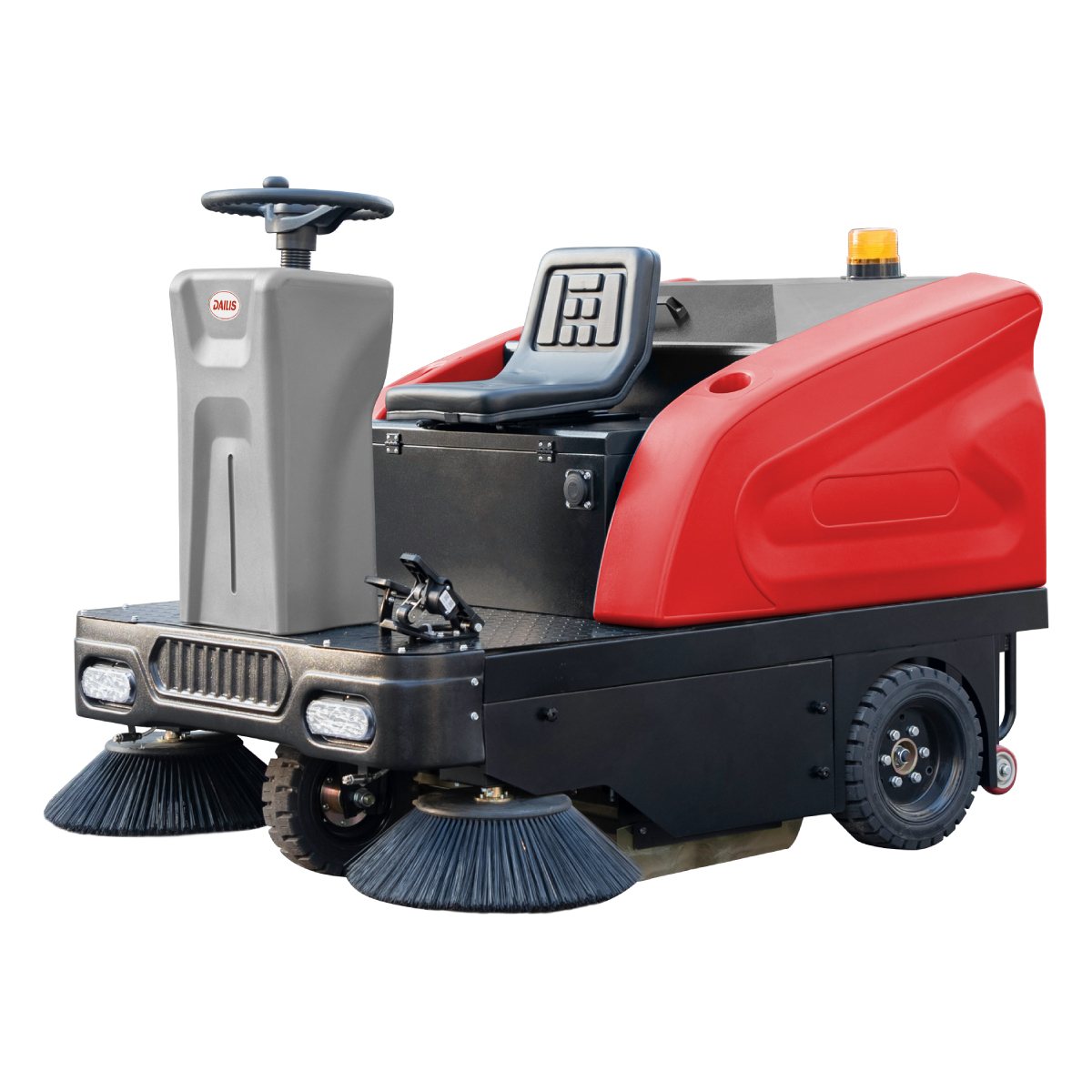 Dailis Mid-Size Industrial Electric Ride-on Floor Sweeper – Cleaning path 1,500 MM – Up to 11,000 M²/H