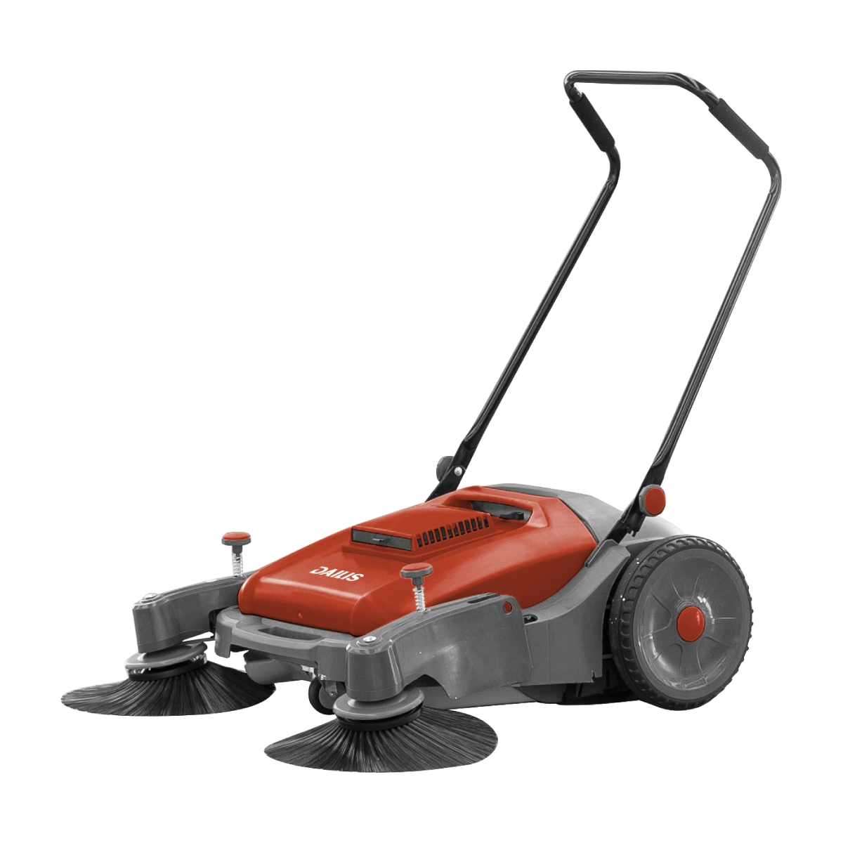 Dailis Small Hand push Floor Sweeper – Triple Brush