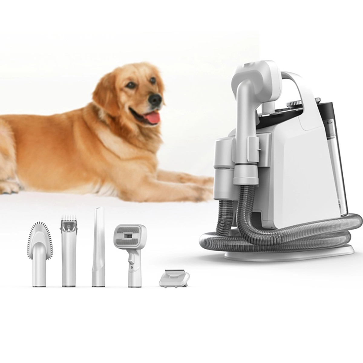 Dailis Pet Grooming Kit Vacuum Cleaner for Home Use