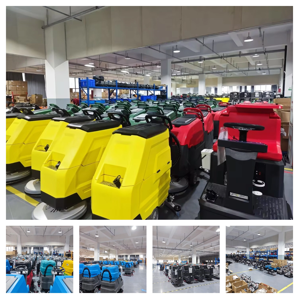 Dailis Warehouse: Global Direct Supply of In-Stock Floor Scrubbers, Thousands of Units Ready for Shipment