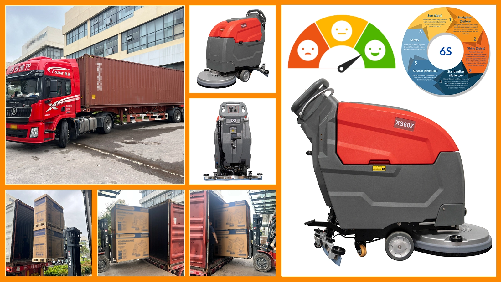 Dailis has urgently shipped its last batch of floor scrubbers before the Chinese New Year