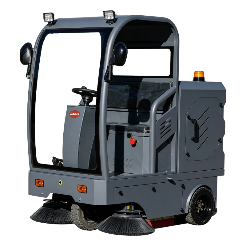 Dailis Medium & Small Ride-on Sweeper, Cleaning Width: 1400 mm
