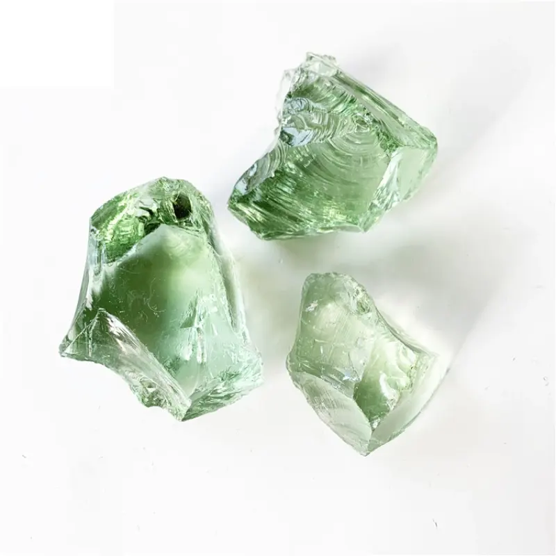 Light Green Glass Rocks