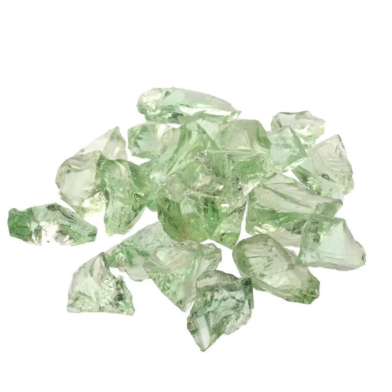 Light Green Recycle Landscape Glass