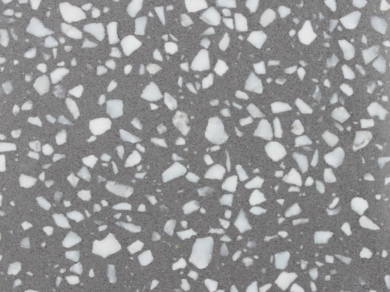 Opaque White Matt Glass Aggregate