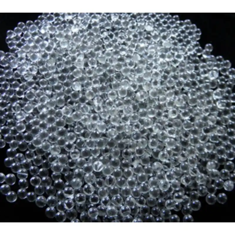 Grinding Glass Beads