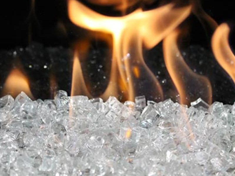 Ice Ref. Fire Glass Wholesaler