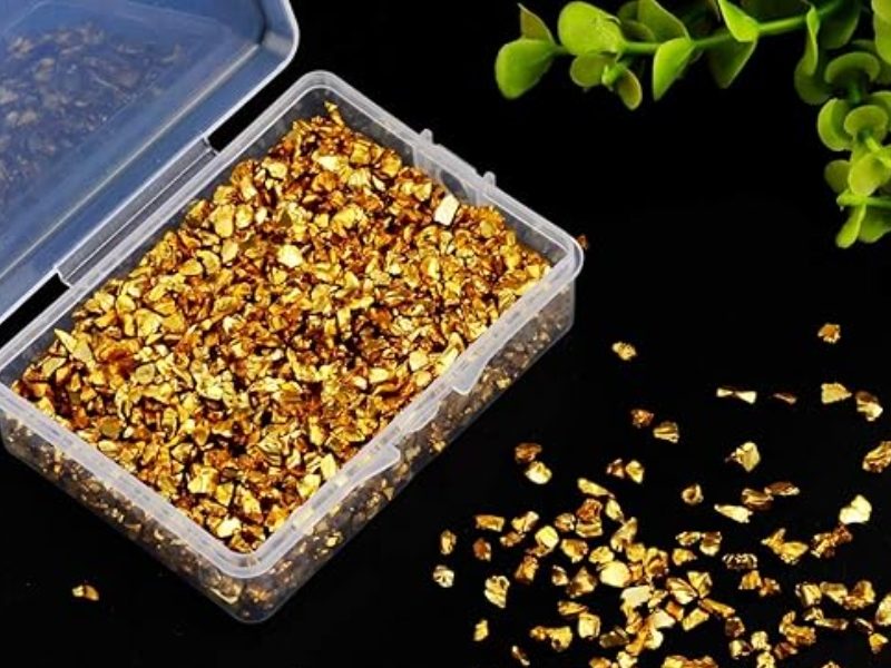 Gold Coated Crushed Glass Supplier