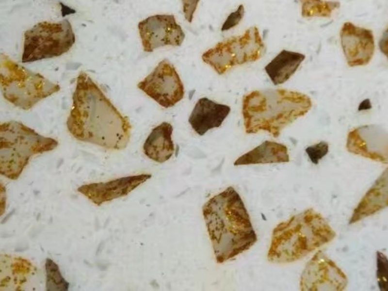 Special Gold Coated Glass Aggregate Dearler