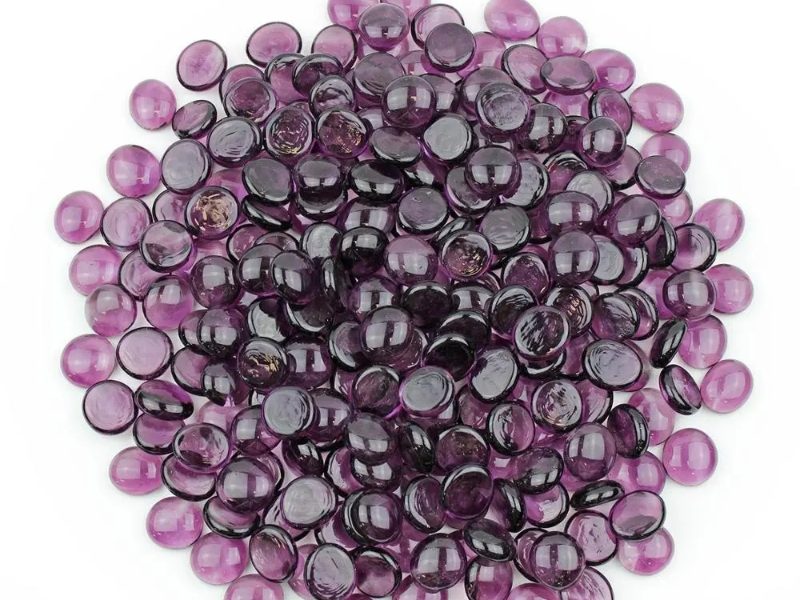 Purple  Glass Beads Supplier