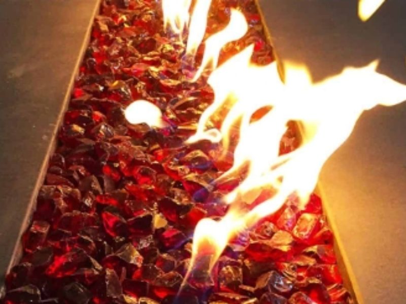 Red fire Glass Wholesaler