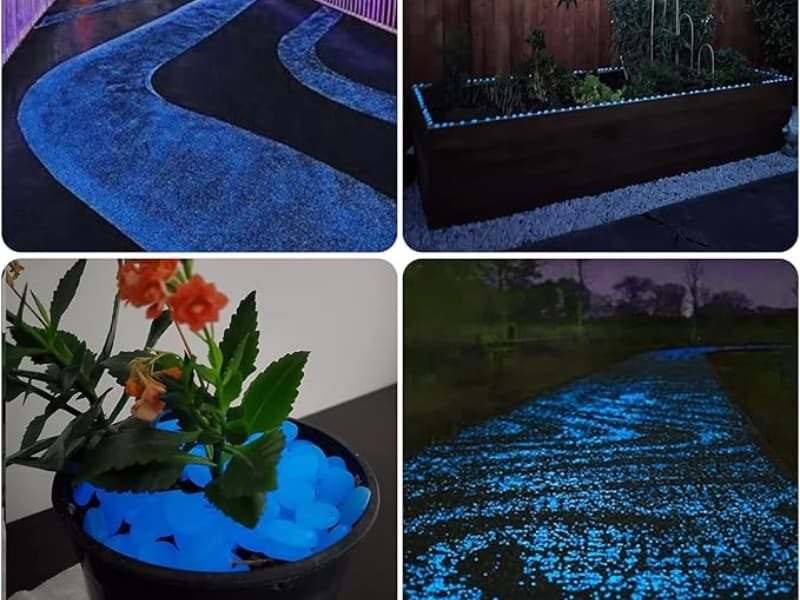 Glow In Dark Glass Sand