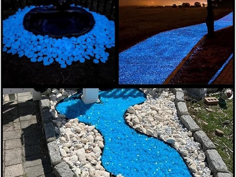 Glow In Dark Glass Sand