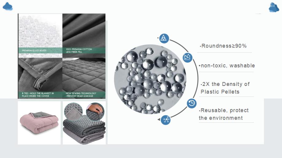 Glass Bead Weighted Blanket