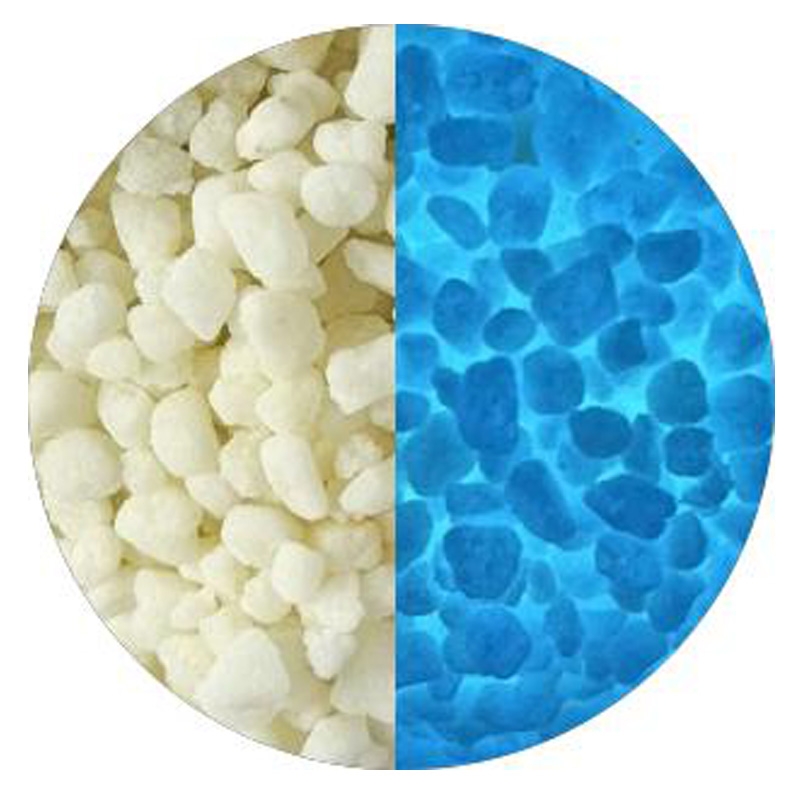 Blue Glow in dark resin chips