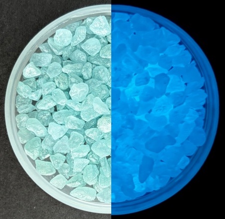 glow in the dark glass aggregates Manufacturer