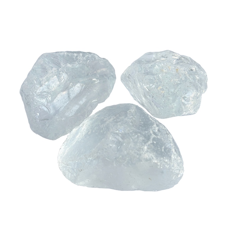 Tumbled Clear Glass Rocks Manufacturer