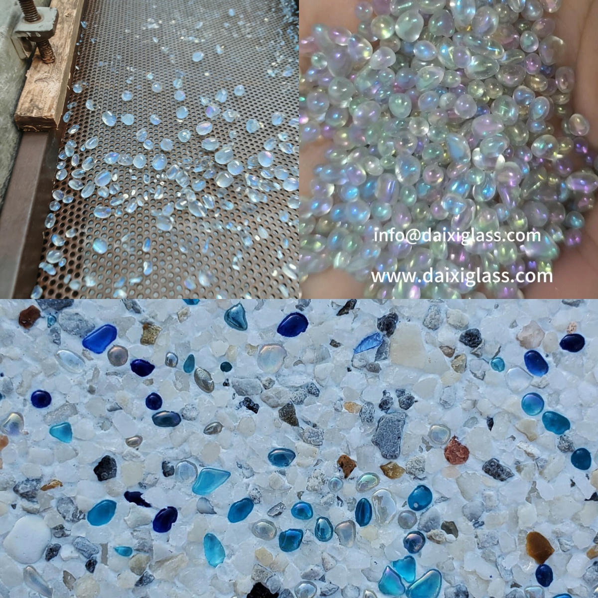 Glass Pebbles Supplier