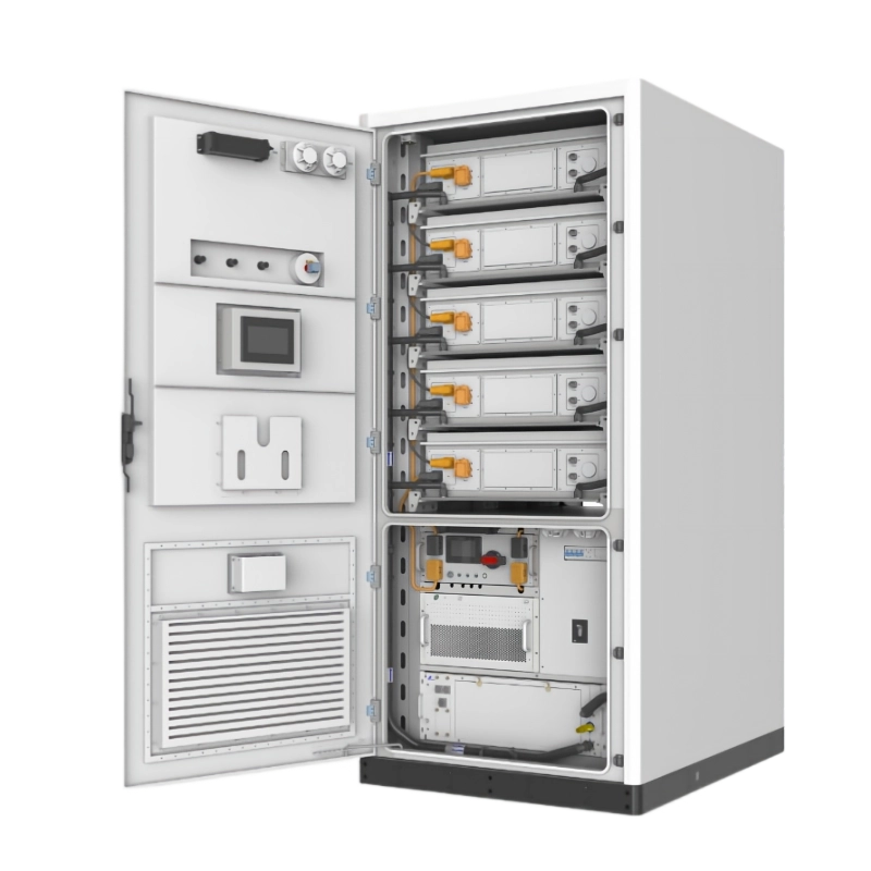 Liquid cooling 261kwh battery storage outdoor cabinet (1)