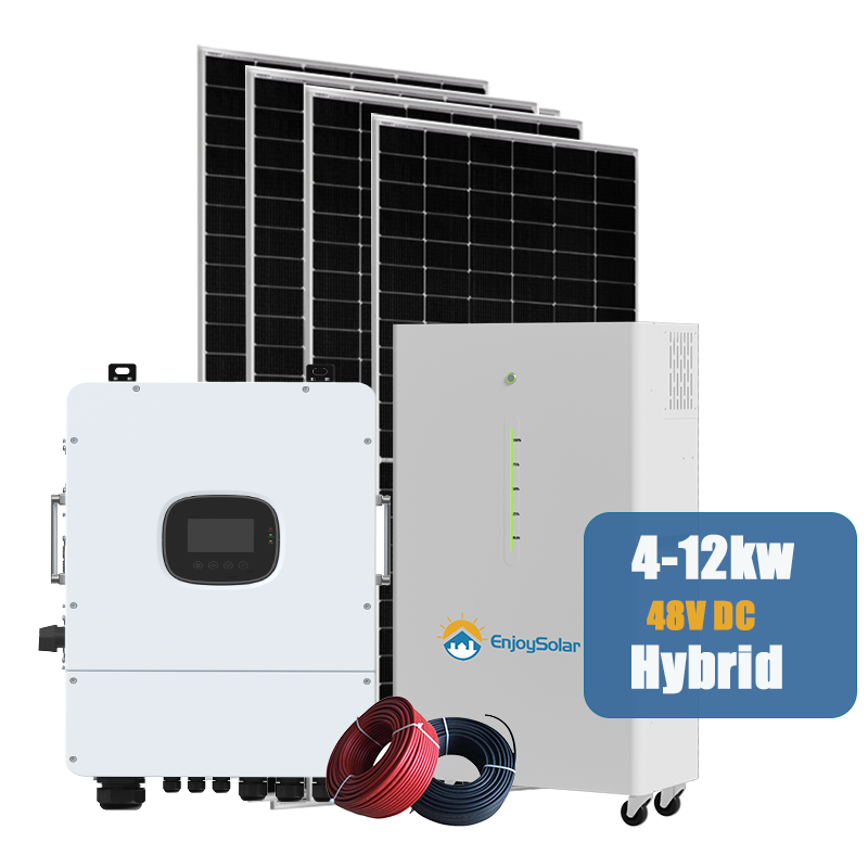 5KW 8KW 10KW 12KW 220V Single Phase Home Use Solar Power System