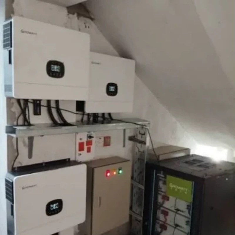 Growatt SPE off grid hybrid inverter project 2