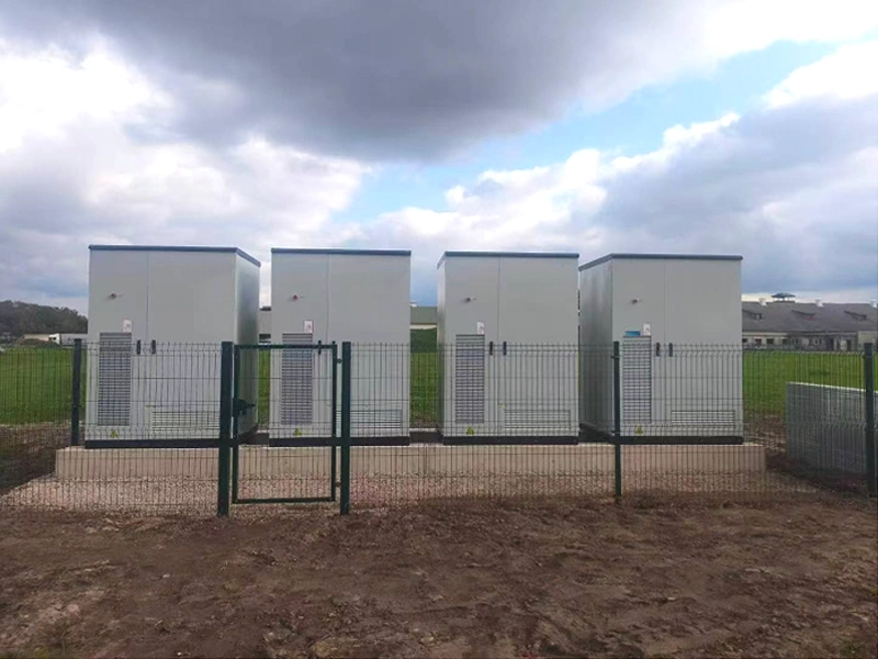1MWH Liquid Cooling Battery Cabinet in Germany