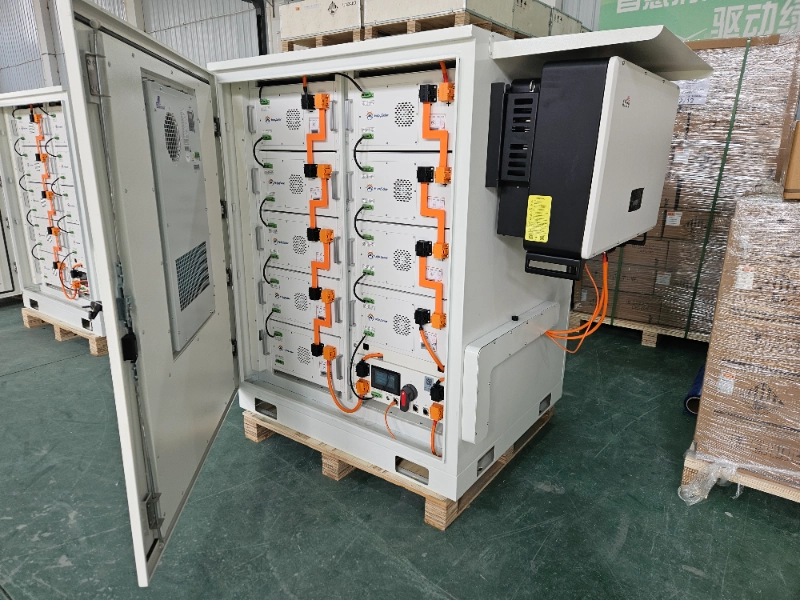 50KW+129kwh outdoor battery Cabinet in Netherland