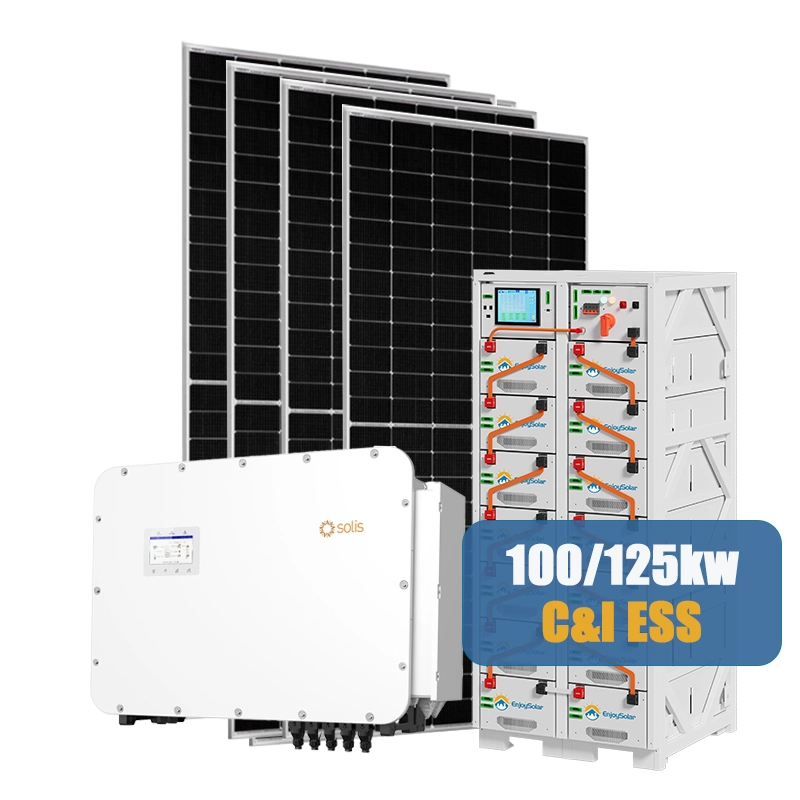 100KW 125KW Commercial Industrial Solar System