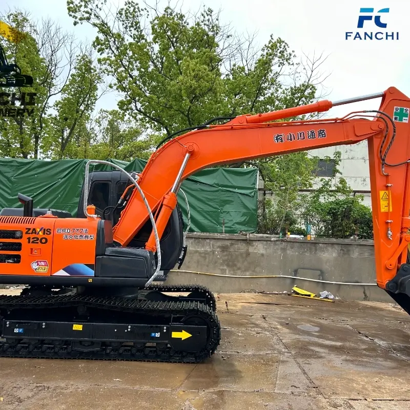 90% New Used Hitachi 120 Medium Crawler Construction Equipment With Powerful Performance