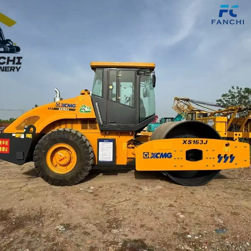Good Condition Used XCMG 16 Ton Road Roller Machine