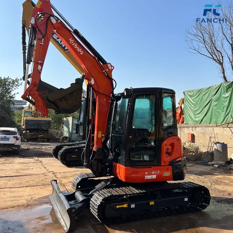 High-Quality Second-Hand Kubota 163 Hydraulic Machine From China Supplier With Competitive Price