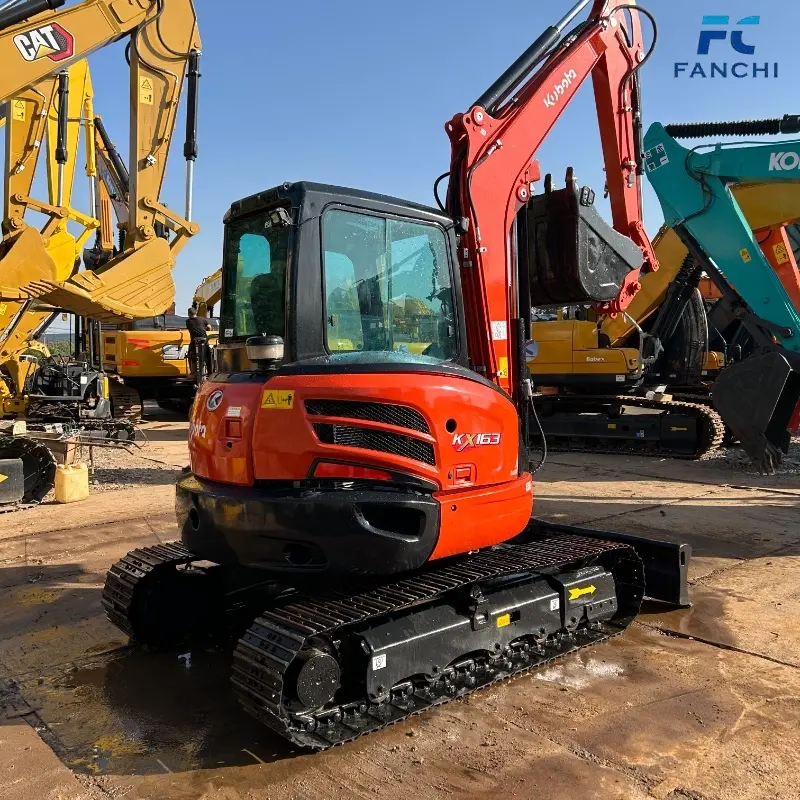 High-Quality Second-Hand Kubota 163 Hydraulic Machine From China Supplier With Competitive Price