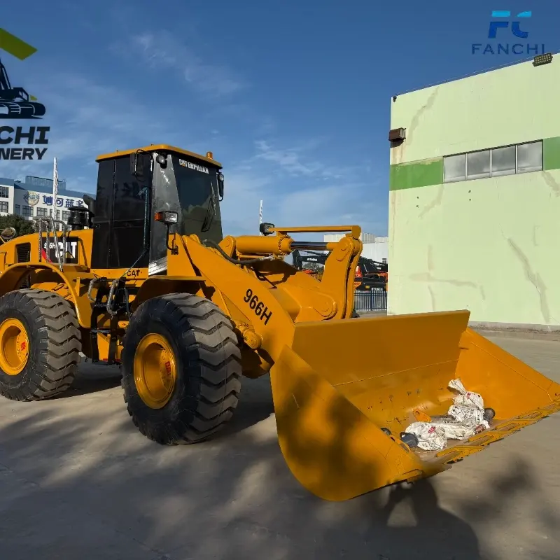 High Quality Used CAT 966H Heavy Wheel Loader Sale