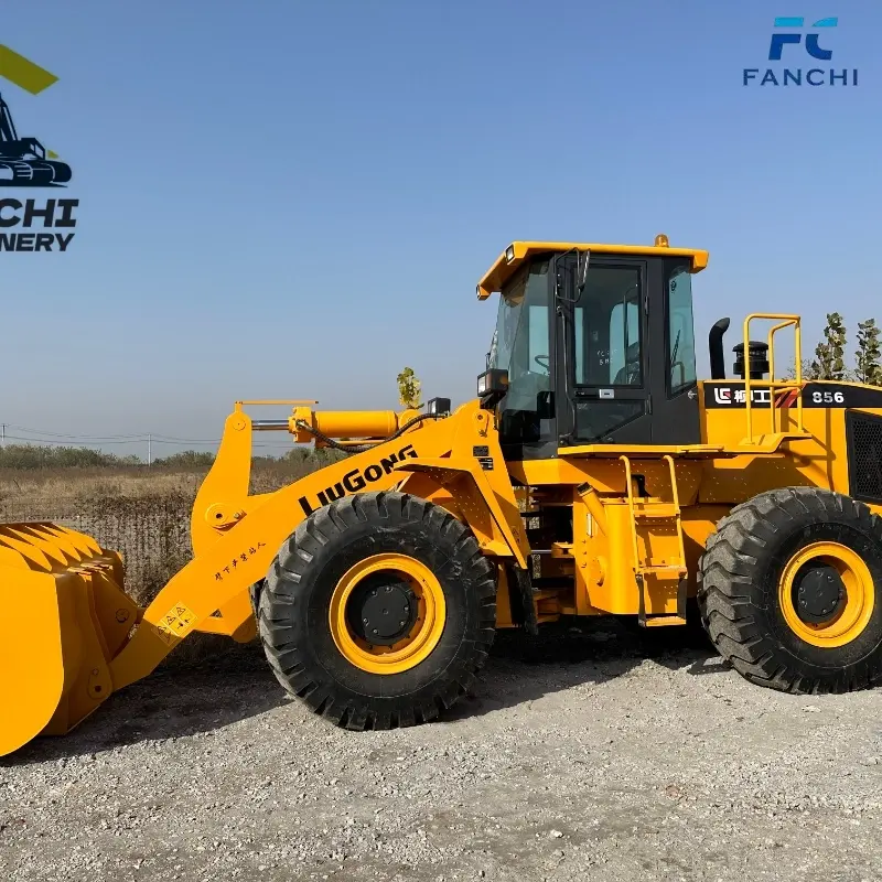 Hot Sale Used Liugong 856 Heavy Wheel Loader Equipment