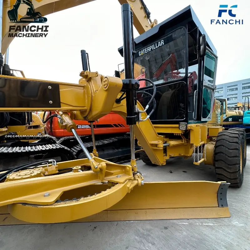 Hot sale second-hand CAT 140G motor grader price (1)
