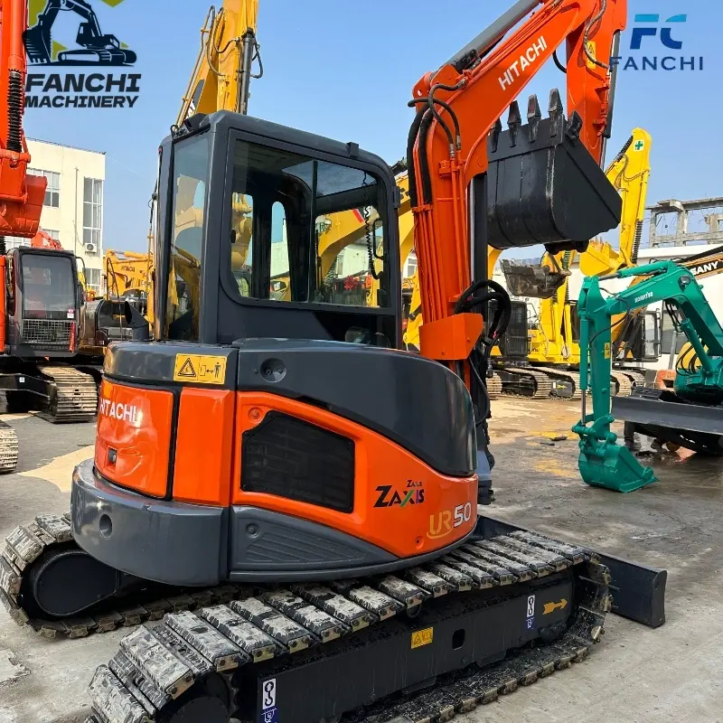 Low Price Used Hitachi 50 Mini Crawler Construction Machine For Sand Digging