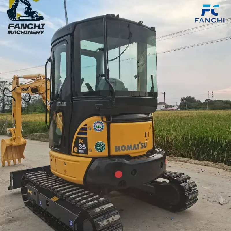 Original Used Komatsu 35MR-3 Mini Hydraulic Excavator China Supplier