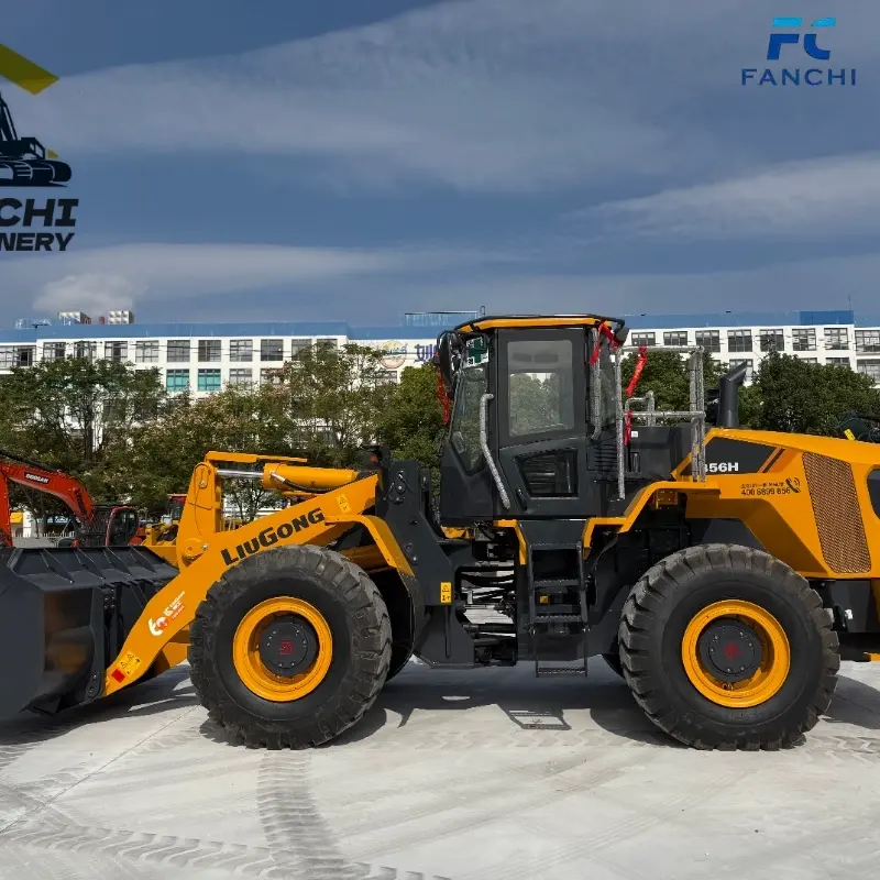 Powerful 90% New Used Liugong 856H Wheel Loader Factory