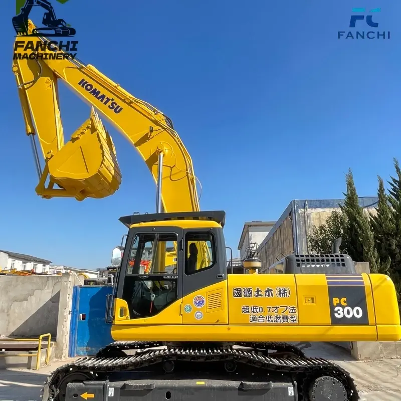 Powerful Used Komatsu 300-7 Heavy Crawler Excavator China Supplier