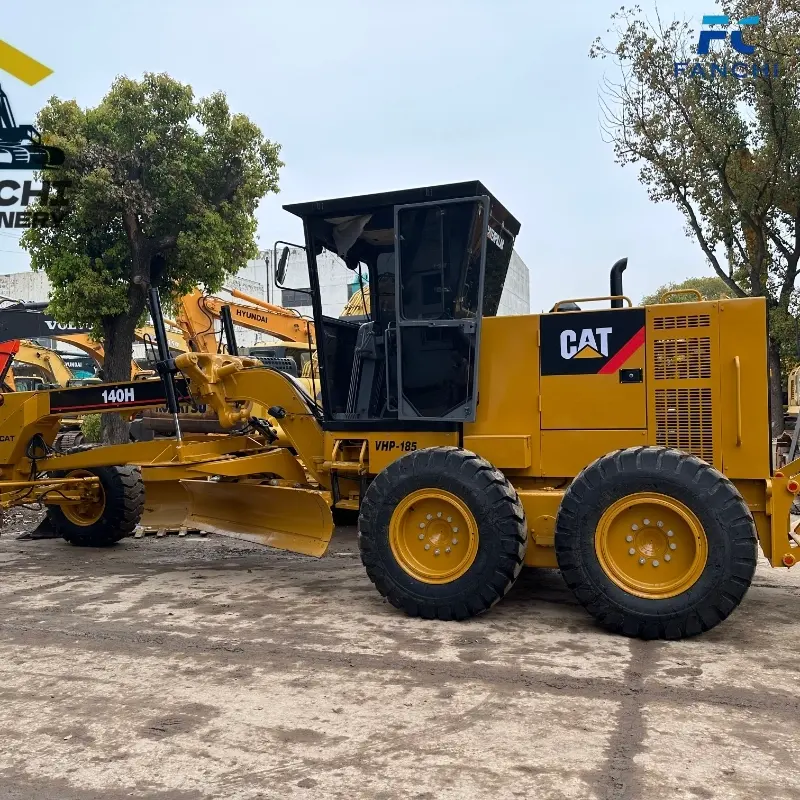 Powerful used CAT 140H motor grader for sale (1)