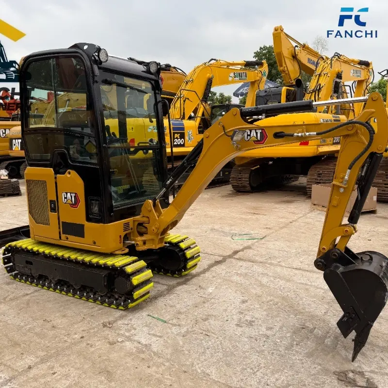 Top Quality Used CAT 302 Mini Excavator Original CAT, Well Maintained